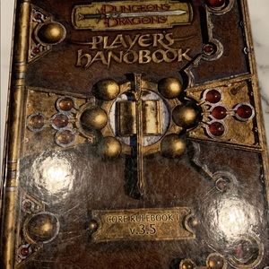 2003 DUNGEONS & DRAGONS PLAYER'S HANDBOOK CORE RULEBOOK 1 V.3.5 1ST PRINT SE.